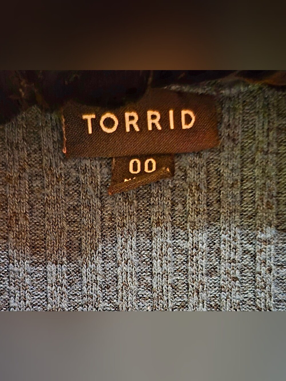 torrid Teal Ribbed Half-Zip Sweater - Picture 2 of 4